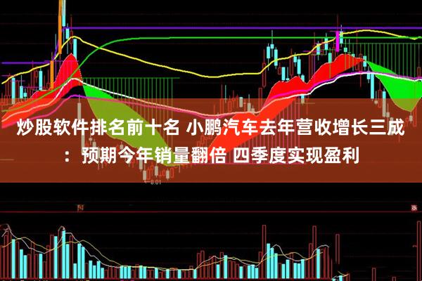 炒股软件排名前十名 小鹏汽车去年营收增长三成：预期今年销量翻倍 四季度实现盈利