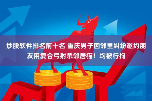 炒股软件排名前十名 重庆男子因邻里纠纷邀约朋友用复合弓射杀邻居猫！均被行拘